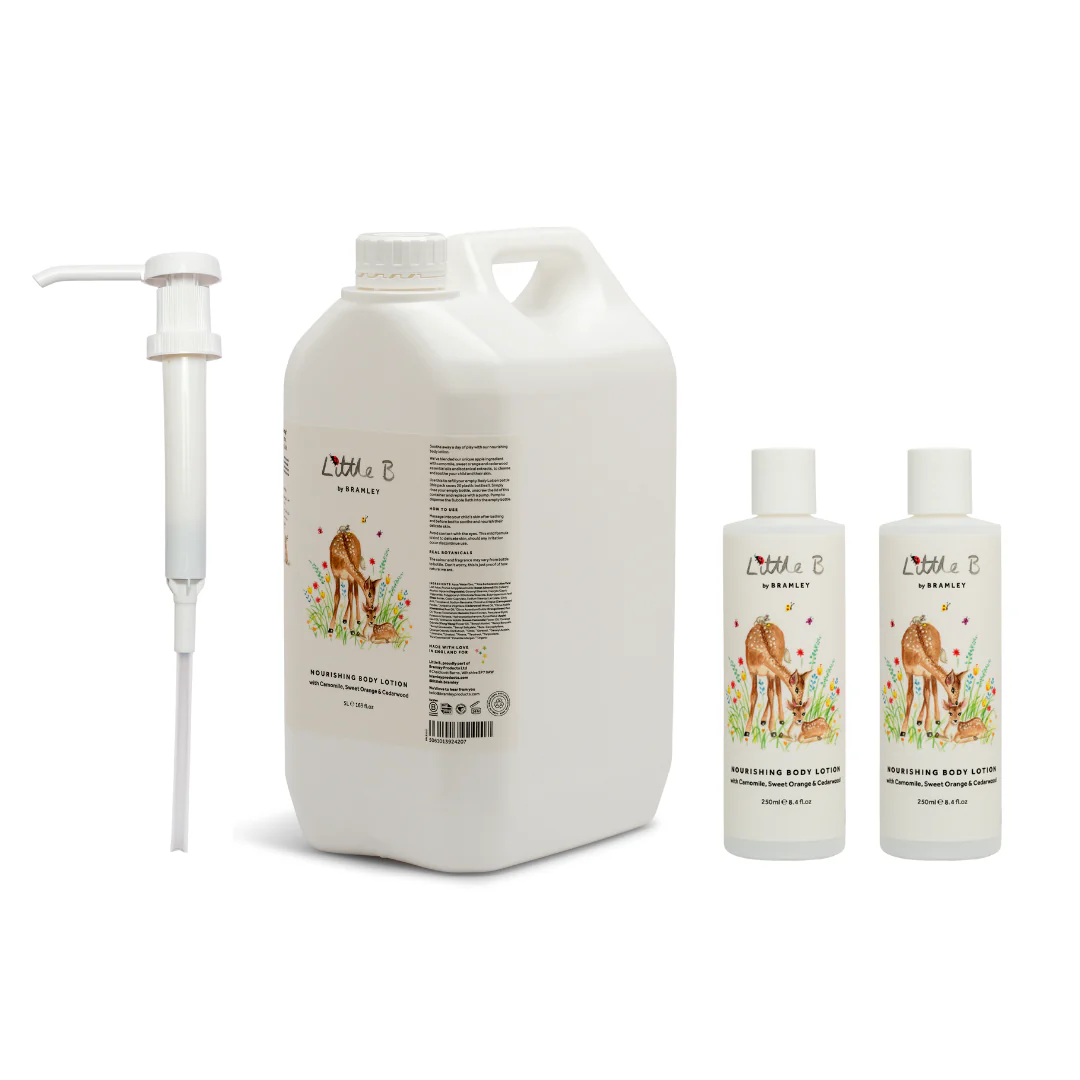 Little B Nourishing Body Lotion 5 Litre Starter Pack