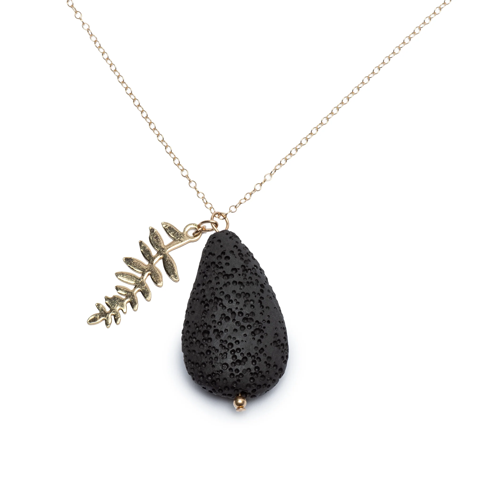 Rock & Soul X Bramley Aromatherapy Fern Necklace - Image 4
